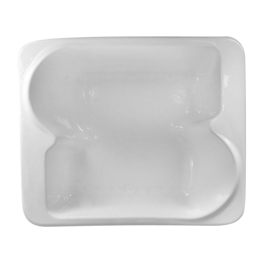 Carver Tubs BE 7260 72 x 60 Two Person Extra Large Soaking Bathtub